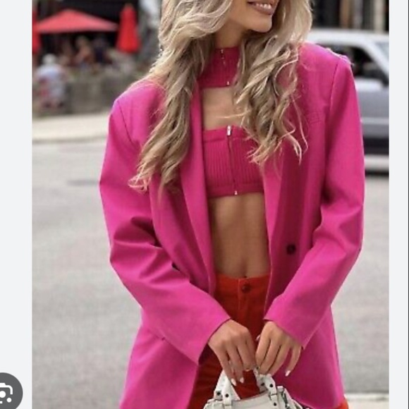 🩷 STRAIGHT CUT BLAZER - Picture 8 of 13